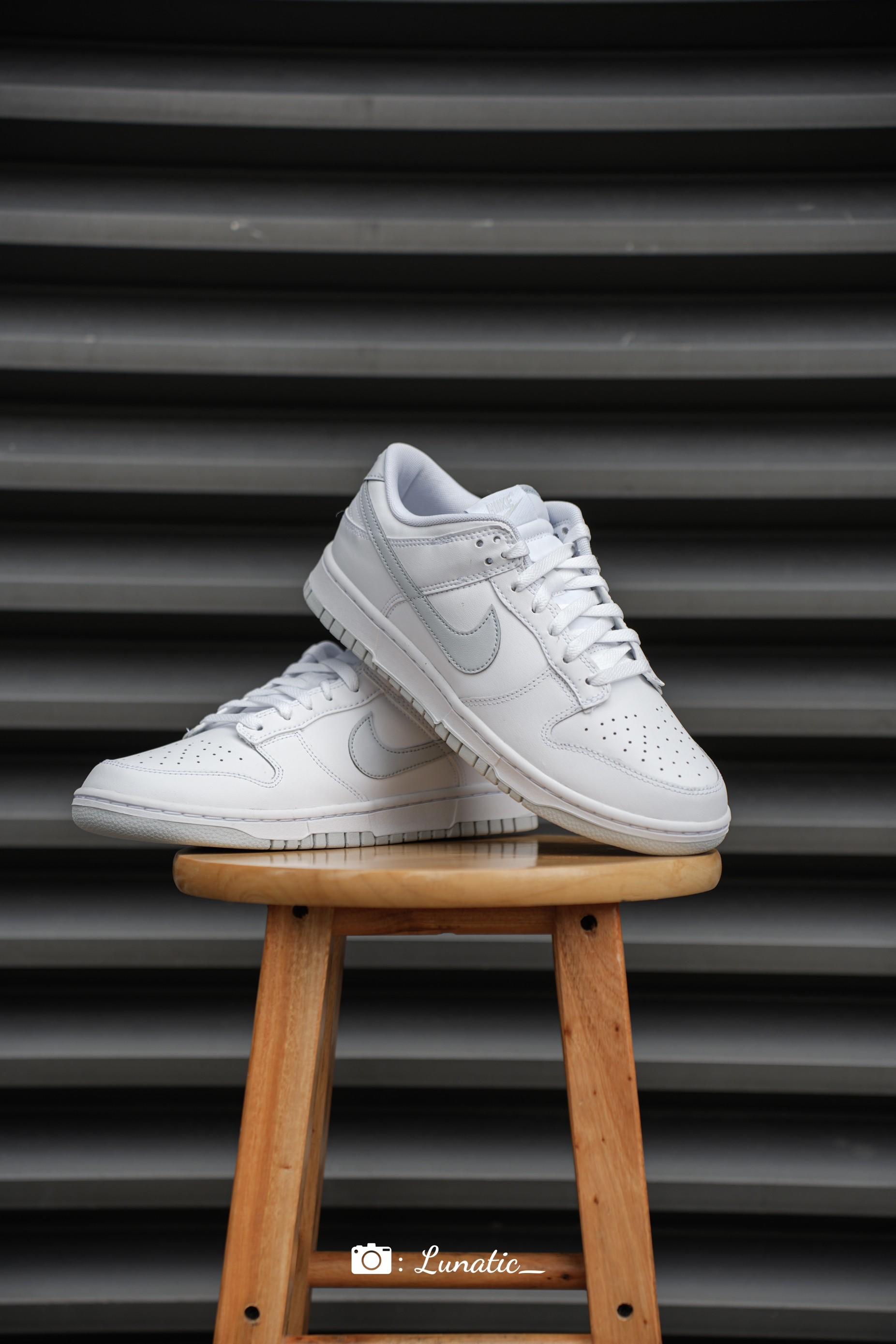 白灰配色|Nike Dunk Low “Pure Platinum” !